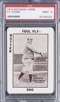 1913 National Game Cy Young – PSA MINT 9 - None Graded Higher!